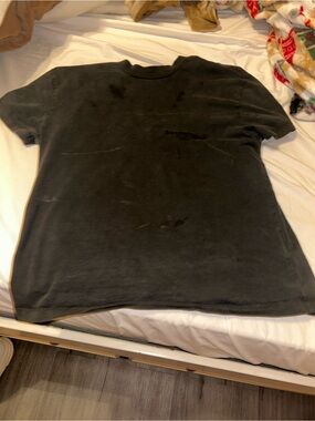 Fear of God Black Short Sleeve Crewneck Tee